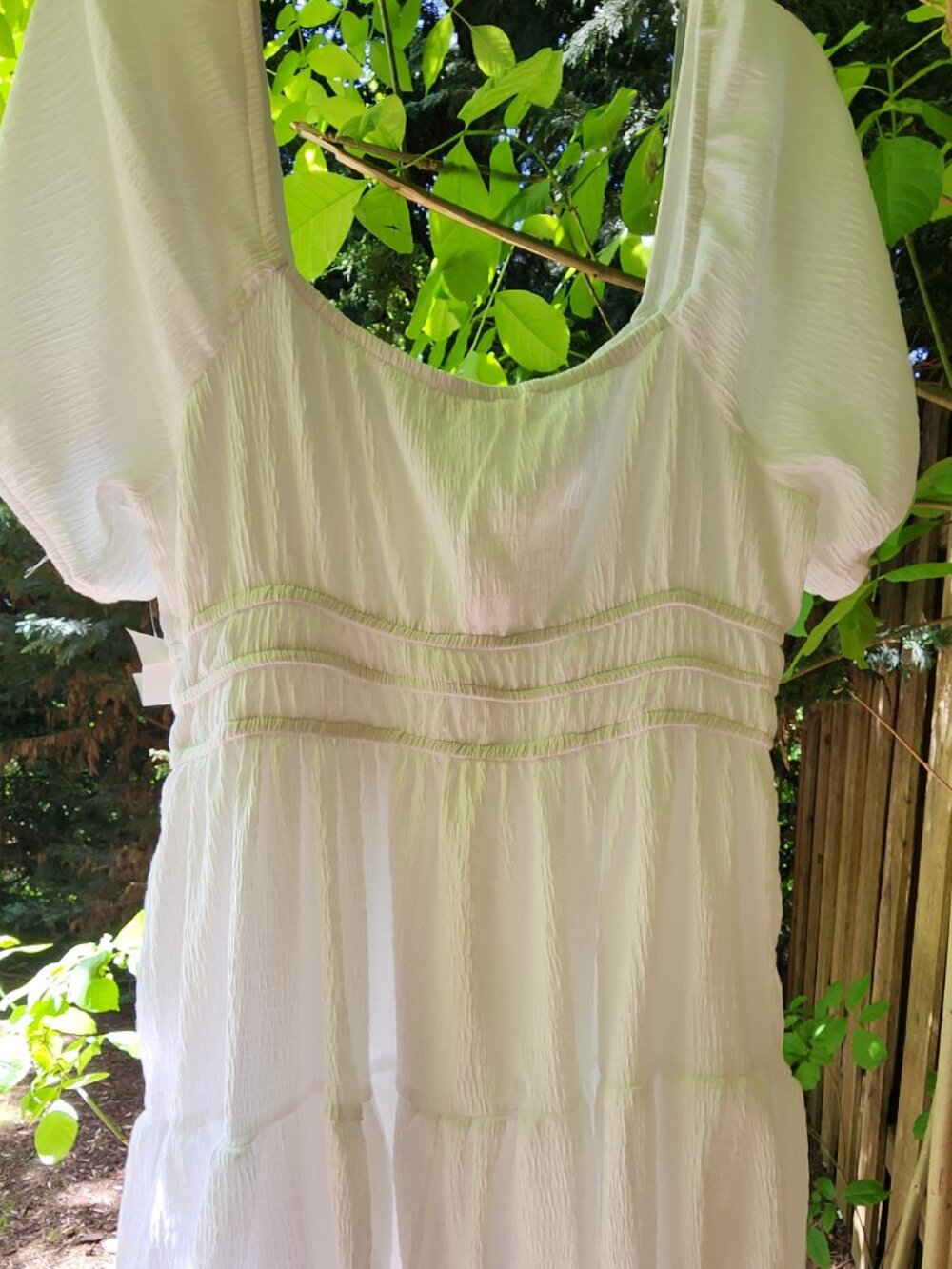 *NWT* Rewind XL Juniors' Puff Sleeve Skater Mini Dress
